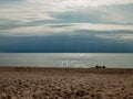 Sandy dunes of Tuja beach Royalty Free Stock Photo