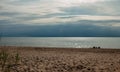 Sandy dunes of Tuja beach Royalty Free Stock Photo