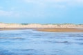 Sandy Formby Beach near Liverpool on a sunny day Royalty Free Stock Photo