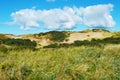 Sandy hills in Wijk ann Zee, Holland