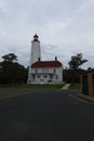 Sandy Hook Lighthouse in Fort Hancock