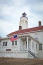 Sandy Hook Lighthouse and Lightkeepers House