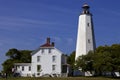 Sandy Hook Lighthouse NJ Royalty Free Stock Photo