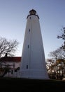 Sandy Hook Lighthouse, the oldest working lighthouse in the United States, built in 1764