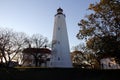 Sandy Hook Lighthouse, the oldest working lighthouse in the United States, built in 1764
