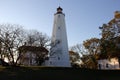 Sandy Hook Lighthouse, the oldest working lighthouse in the United States, built in 1764