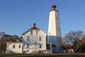 Sandy Hook Lighthouse, the oldest working lighthouse in the United States, built in 1764