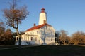 Sandy Hook Lighthouse, the oldest working lighthouse in the United States, built in 1764