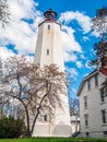 Sandy Hook Lighthouse View Royalty Free Stock Photo