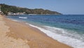 Sandy Mediterranean beaches near the Algerian city of Skikda in April 2018