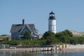 Sandy Neck Lighthouse, Cape Cod Royalty Free Stock Photo