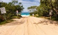 A Sandy Path the the Beach