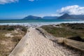 Sandy path leads to Noordhoek beach