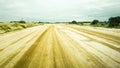 Sandy road tracks in Mozambique