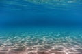 Sandy sea bottom Underwater background Royalty Free Stock Photo