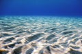 Sandy Sea Bottom Underwater Background, Underwater Blue Ocean Royalty Free Stock Photo