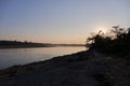 Sandy shore of the Kameng River