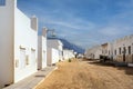 Sandy streets in Caleta del Sebo, La Graciosa, Canary Islands