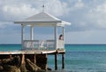 Sandyport Beach Gazebo Royalty Free Stock Photo