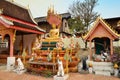 Sang Ha temple Laos Royalty Free Stock Photo