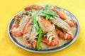 Sang Har Mee or prawn noodle expensive delicacy in Malaysia Royalty Free Stock Photo