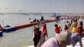 Sangam kumbh Ganga river in Prayagraj