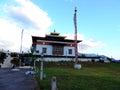 Peaceful Sangchhen Dorji Lhuendrup Lhakhang, Bhutan during dusk