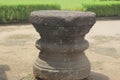 Ancient table stone at Sanggrahan Temple, Tulungagung, Indonesia