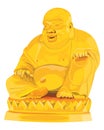 The Sangkachai Buddha statue vector design