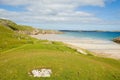 Sango Bay and Eilean Moar Isle, northern Scotland