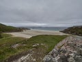 Sango sands at the northern coast of Scotland