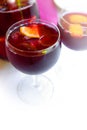 Sangria Cups Royalty Free Stock Photo
