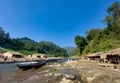 Sangu river view in remakri of thanchi Royalty Free Stock Photo