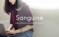 Sanguine Lifestyle Confidence Optimistic Concept Royalty Free Stock Photo