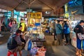 Sanhe Night Market, famous night market and travel destination Royalty Free Stock Photo