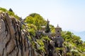 Sanhuang Basilica on the top of Songshan Mountain, Dengfeng, Henan, China