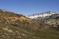 Sani Pass, Drakensbergen, South-Africa Royalty Free Stock Photo