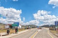 Lesotho Border Post at the top of the Sani Pass