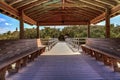 Sanibel City Pier at Lighthouse Beach Park Royalty Free Stock Photo