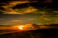 Sanibel island beach at sunset Royalty Free Stock Photo