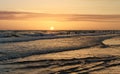 A beautiful sunset on Sanibel island Royalty Free Stock Photo