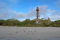 Sanibel Island or Point Ybel Light in Florida Royalty Free Stock Photo