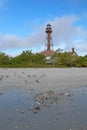 Sanibel Island or Point Ybel Light in Florida vertical Royalty Free Stock Photo