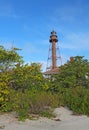 Sanibel Island or Point Ybel Light in Florida vertical Royalty Free Stock Photo
