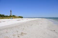 Sanibel Island Sandy Coast Royalty Free Stock Photo