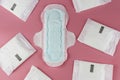Sanitary napkins for women who are menstruating