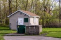 Sanitary sewage pumping station in St. Thomas, Ontario, Canada