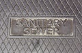 Sanitary sewer Royalty Free Stock Photo