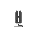 Sanitary tampon vector icon