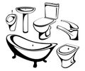 The sanitary technician set